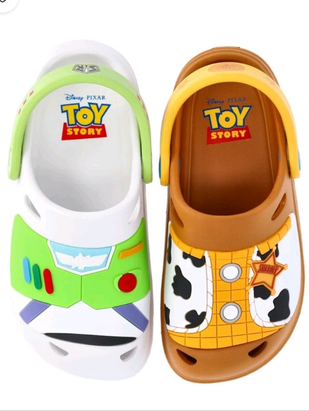 Woody Buzz Lightyear Clogs Toy Story Shoes